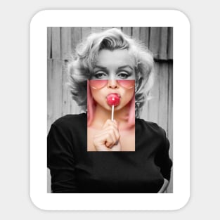 Marilyn Sticker